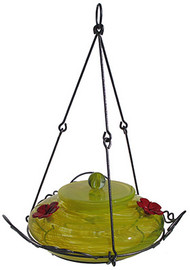 Yel Swirl Humm Feeder