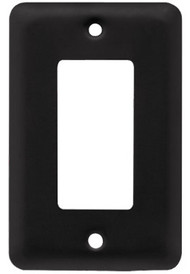 Blk Stamp 1g Deco Plate