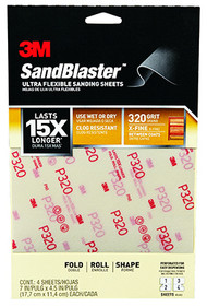 4pk 320g Sandpaper