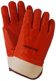 Lg Brn Winter Pvc Glove