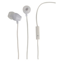 Wht Earbuds/microphone