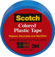 3/4x125 Wht Plas Tape