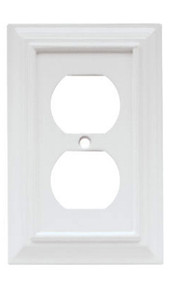 Wht Wdarc 1g Dplx Plate