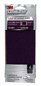 4pk 3-2/3x9 120g Sheet