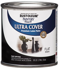 1/2pt Blk Flt Paint