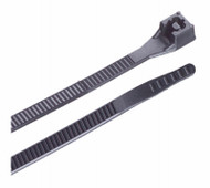 20pk 11" Blk Xtreme Tie