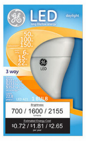 Ge6/22 Day 3wy Led Bulb