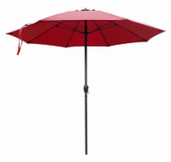Fs 9' Red Alu Umbrella
