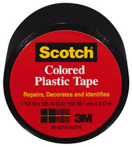 1-1/2x125 Blk Plas Tape