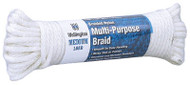 1/4"x50' Wht Nyl Cord
