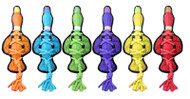 Cross Rope Duck Dog Toy