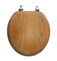 Oak Rnd Toilet Seat