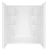 32x60 Wht Shwr Wall Set