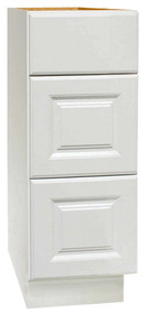 12"wht Vanity Draw Base