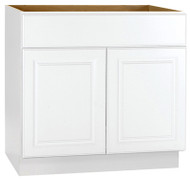 36"wht Vanity Sink Base