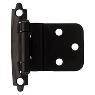 3/8"flt Blk Inset Hinge