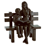 Brz Boygirl Read Statue