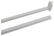 48-72wht Rnd Closet Rod