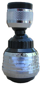 Blk/chr 360swiv Aerator