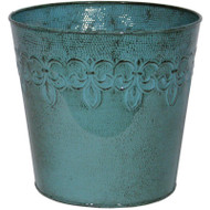 8" Blu Fleur De Planter