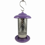 Jr Purp Cer Bird Feeder