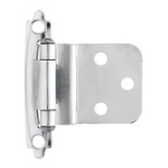2pk Chr 3/8"inset Hinge