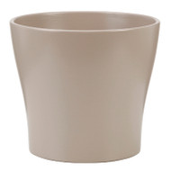 6.25" Taupe Ind Planter