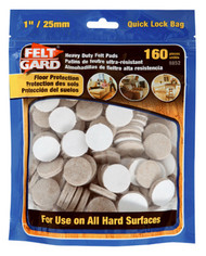 Felt Gard 160pk 1" Pads