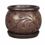 8" Espresso Urn Planter