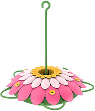 Pnk Flwr Bird Feeder