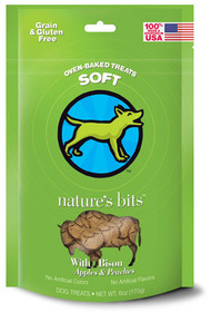 Nat 6oz Bison Dog Treat