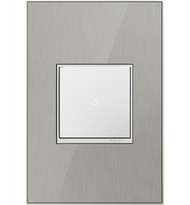 1g Brsh Mirr Wall Plate