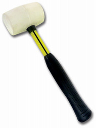 Lb Wht Rubber Mallet