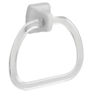 Wht Ceramic Towel Ring