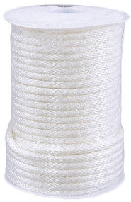 3/8"x125' Wht Nyl Cord