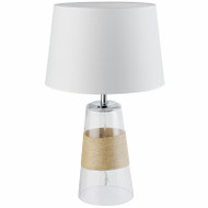 19.7" Clr Table Lamp