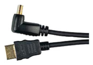 6' Blk Hdmi R Connector