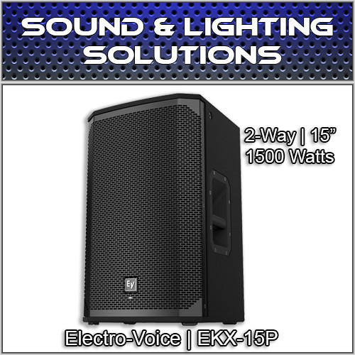 ElectroVoice EKX15P 15" 2Way 1500W Powered Speaker Monitor EKX15P