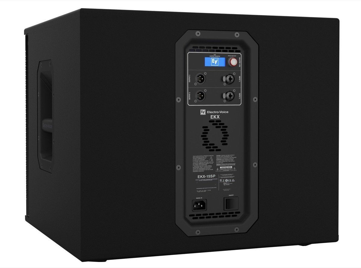 EKX15SP Powered 15" Subwoofer 1300 Watt Power Sub ElectroVoice EV
