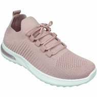 Lucille Pink Running  Slip On Platform Shoes