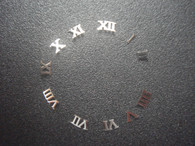 One Set Of Steel Silver Roman numeral Hour Markers Included 12 For Mens DateJust Watch Dial