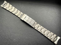 20mm Solid Stainless Steel All Brushed Vintage Submariner Style Oyster Watch Band Bracelet Strap With 580 End Pieces Marked Rolex Crown Logo For ROLEX 5512 5513 1680 16750 1655 1665