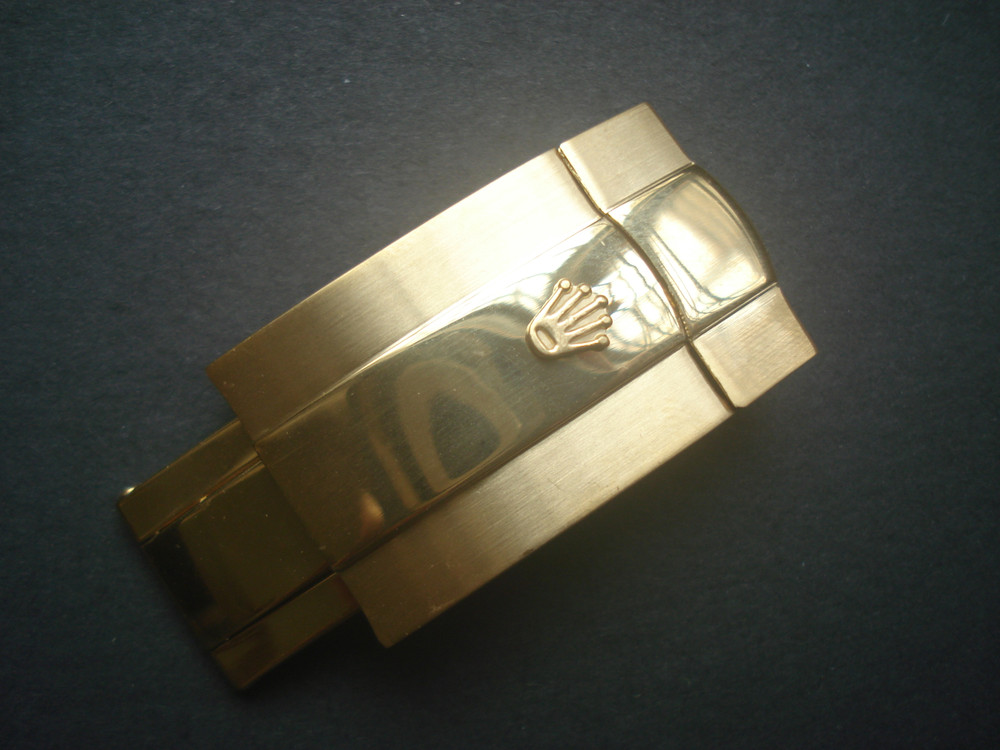 rolex gold clasp