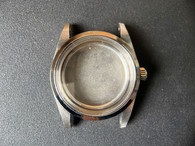 Unbranded Vintage Style of 36mm Acrylic Crystal Stainless Steel EXPLORER Watch Case With Smooth Bezel And 20mm Lugs Have Drilled Through Holes Fit ETA 2824 Or  NH35/36/38 Movement And Dial In 28.0~29.0mm