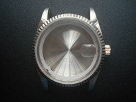 Unbranded Vintage Style of 36mm Stainless Steel Watch Case With Fluted Bezel And 20mm Lugs Size Fit DATEJUST  Or DAY-DATE Dial In 28.5~29.0mm And  ETA 2836 Movement With Date Or Day Wheel Overlay