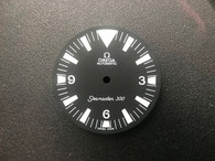 31mm White Lume Black Omega Seamaster 300 Dial  Without Date Widnow Fit ETA 2836 Or 2824 Or DG 2813 Or MIYOTA 8215 Movement