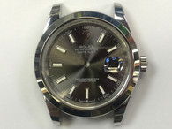 New Style Of Steel Rolex 41mm DateJust Watch Set With Smooth Bezel And Rhodium Dial Has Luminous Sticks Fit ETA 2824 Movement