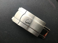 16mm Rolex Signed Stainless Steel All Brushed Hidden Clasp For New Style Of Mens 20mm Steel Oyster Watch Band Bracelet