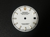 28mm 116233 Gloosy White Dial Marked ROLEX Symbol With Golden Super Luminous Sticks And Date Window Fit ETA 2836 Or 2824 Or DG 2813 Or MIYOTA 8215 Automatic Movement For Mens 2-tone DATEJUST Watch