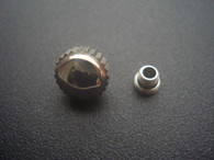 8mm Vintage Style Of Unbranded Steel Screw Crown For Submariner Watch Fit ETA 2836 Or 2824 Or 2813 Or 8215 Or NH35/36/38 Automatic Moverment